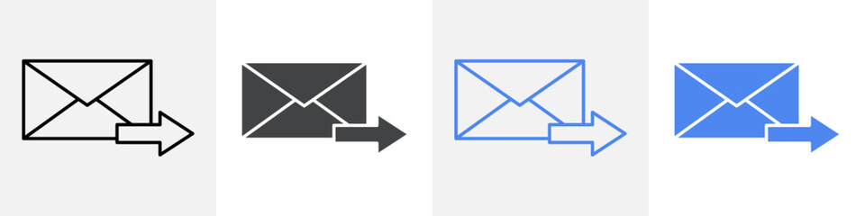 send message icon Group symbol or sign vector