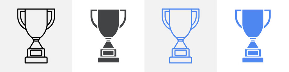 trophy icon Group symbol or sign vector