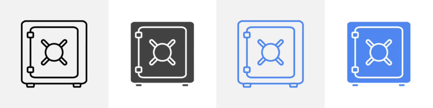 vault icon Group symbol or sign vector