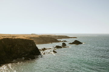 Beach landscape scenes