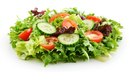 Delicious salad made with fresh vegetables for a healthy meal.