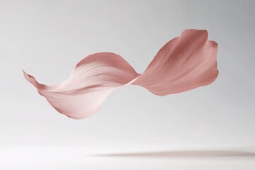 Pink Petal Abstract Minimalist Photography - Delicate Floral Texture
