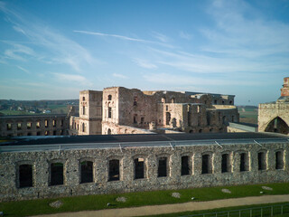 Fototapeta premium Krzyżtopór Castle in Ujazd, Poland.