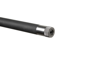 Modern semi-automatic small-caliber .22lr rifle. Sports carabiner .22lr. Isolate on a white back.