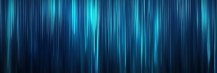 Abstract digital background with a blue waveform pattern, featuring vertical lines of light, representing technology, data, and speed.