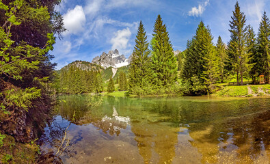 Die Sulzenalm und die Bischofsmütze in Filzmoos