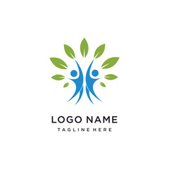 Obraz premium Health Medical Logo Vector Art Inspiration