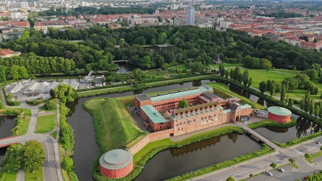 Public Malm&ouml; hus arial view