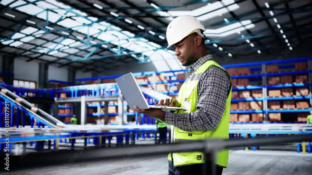 Poster warehouse automation and osha inspection