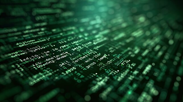 Code background. Web programming with Javascript coding