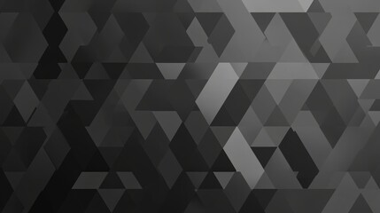 Fototapeta premium A black and white abstract patterned background with a white triangle