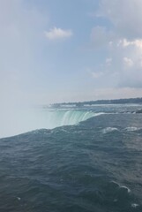 Niagara Falls, from the Canadian side.