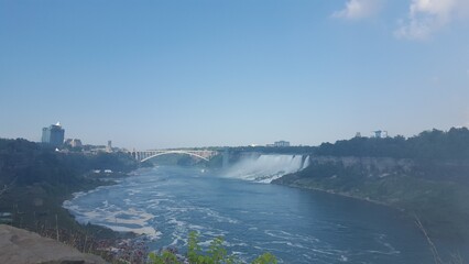 Niagara Falls, from the Canadian side.
