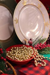Christmas decoration for sophisticated tables