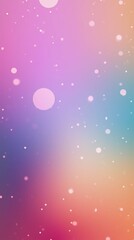 Fototapeta premium Delicate, soft-focus circles dance across a spectrum of pastel hues.