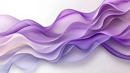 Naklejka premium Abstract gradient background in vibrant purple and blue tones with a captivating wavy ribbon effect, perfect for creative projects, ideal for digital art, web design and modern aesthetics.