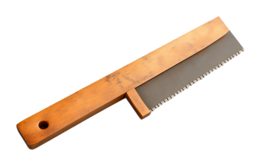 Tenon saw isolated on a transparent background