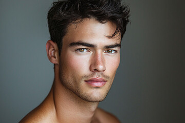 Obraz premium Permanent hair removal for men.