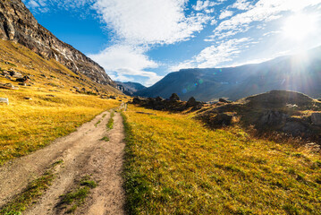 Ecotourism Hiking Through Sweden