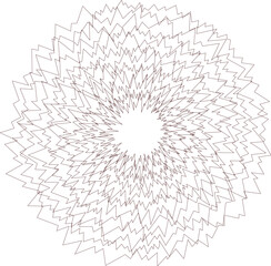 vector music background of audio sound wave pulse in rough circle. 
abstract circular equalizer music or voice frequency with copy space