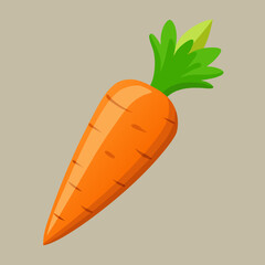 clip art realistic carrots vector illustration