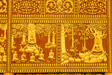 Wat That Luang Tai temple Pha That Luang Vientiane Laos.