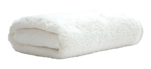 Towel on a transparent background. isolated background.