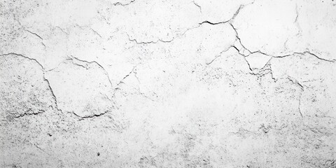 Fototapeta premium White wall with cracks and texture.