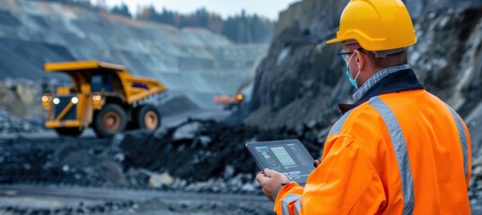Modern Mining Operations: Heavy Equipment Operators Integrating GPS Technology in Open Pit Mines