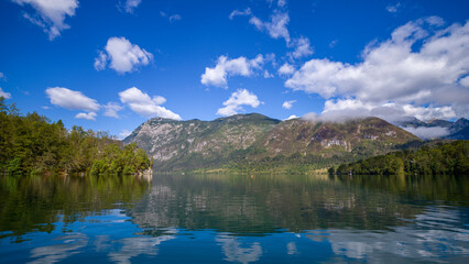 Fototapeta premium Bohinj See Slowenien - Bohinjsko jezero