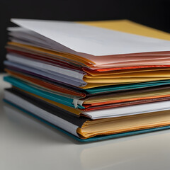 File Folder with Documents
