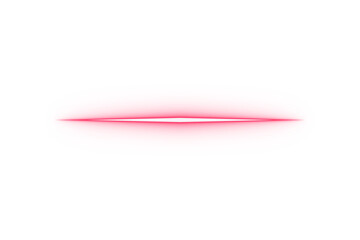 Glowing pink laser beam. Neon light lines, laser, flash isolated. Center twinkle pink star lens flare. Pink flash effect. Pink abstract background with lines