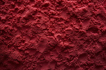 Red kinetic sand, texture of the sand for sculpting. Educational games