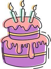 Birthday Cake Doodle 