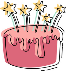 Birthday Cake Doodle 