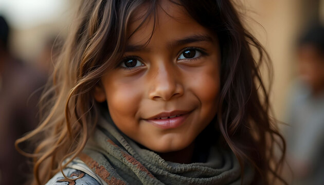 Children affected by armed conflict, showcasing their resilience and hope for peace amidst the devastation of war.