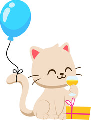 Cute Cat Birthday Party