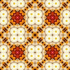 Fototapeta premium Seamless lovely pattern. Creative wonderful pattern texture. Beautiful creative abstract background