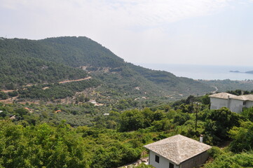 Rajskie widoki na greckiej wyspie Thassos 