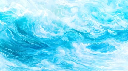 Obraz premium Abstract Blue Swirl Background