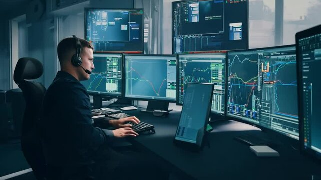 Dispatcher Handling Emergency Calls in Control Center Generative AI - Powered by Adobe