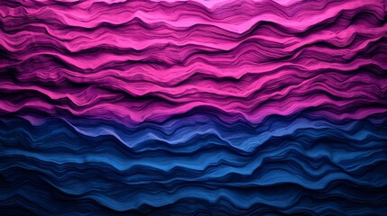 Obraz premium Abstract Wavy Pink Blue Texture