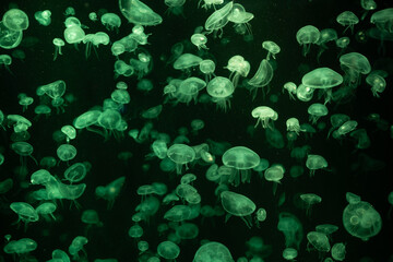 jellyfish at aquarium, dangerous animals