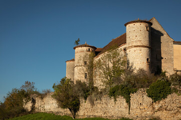  Beautiful derelict French castle overgrown and crumbling