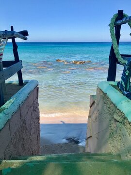 &ldquo;Stairway to the Sea &ndash; A Serene Path to Ocean Bliss&rdquo;