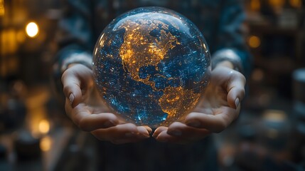 Fototapeta premium Humanity’s Role in Shaping the Future