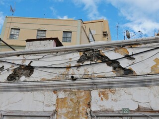 Alte Häuser auf La Gomera in San Sebastián