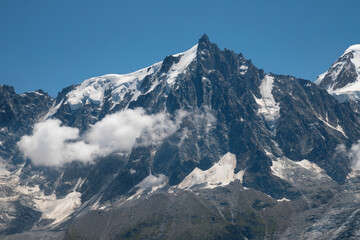 The peak Aiguille du Midi - Chamonix.