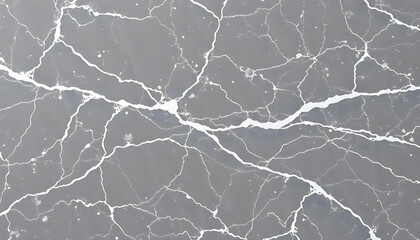 Obraz premium Gray marble texture with natural white veining patterns. Smooth, polished stone surface for countertops, hyperrealism