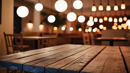 table with boked background